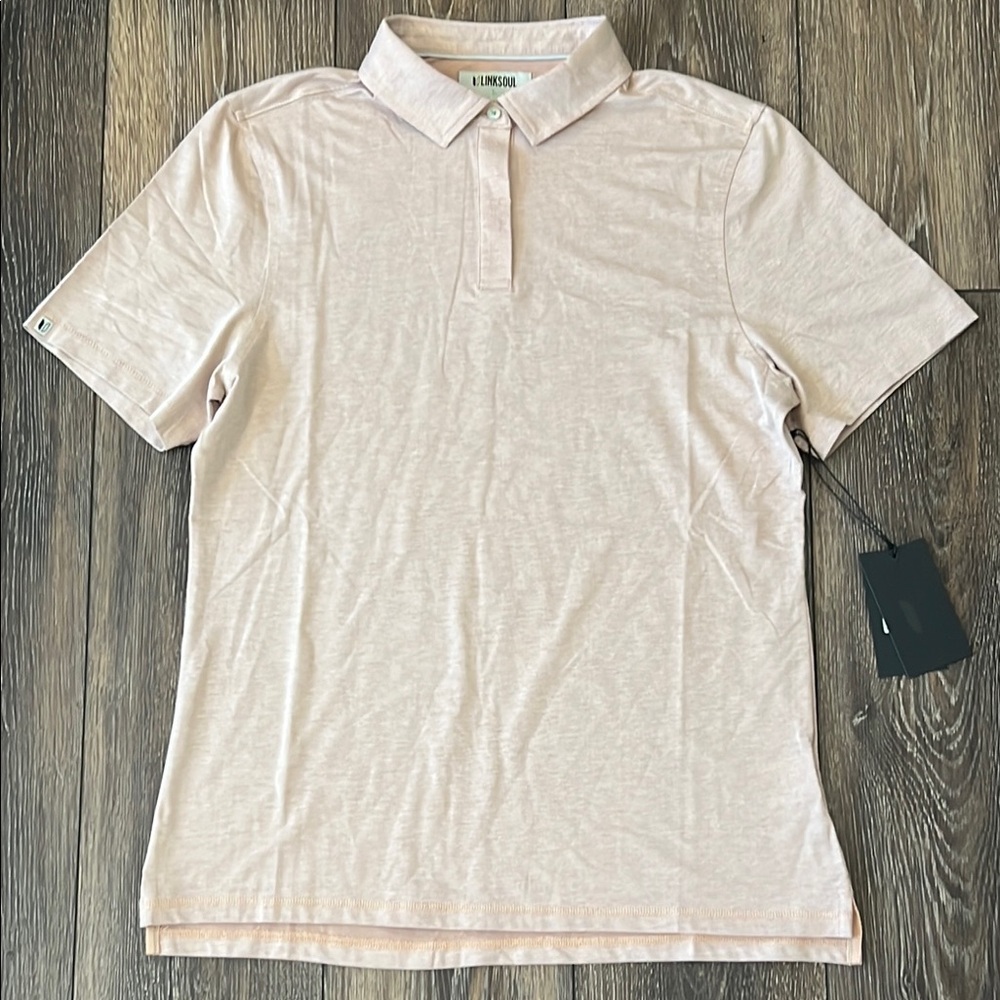 NWT Linksoul Tempus Fugit Womens Large LTSPICE Polo Shirt